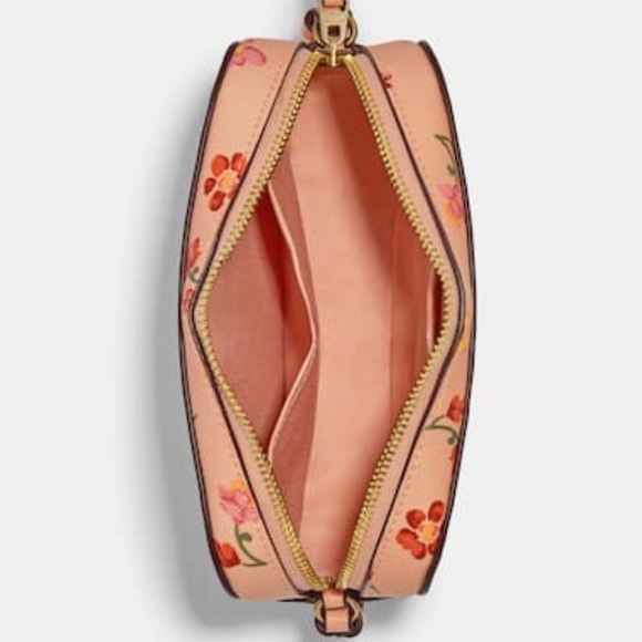 NWT Coach Faded Blush Floral Crossbody, perfect size! - Picture 4 of 5